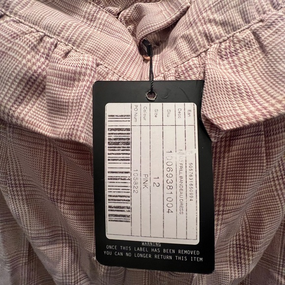 Missguided Plaid Mini Dress - Picture 4 of 5